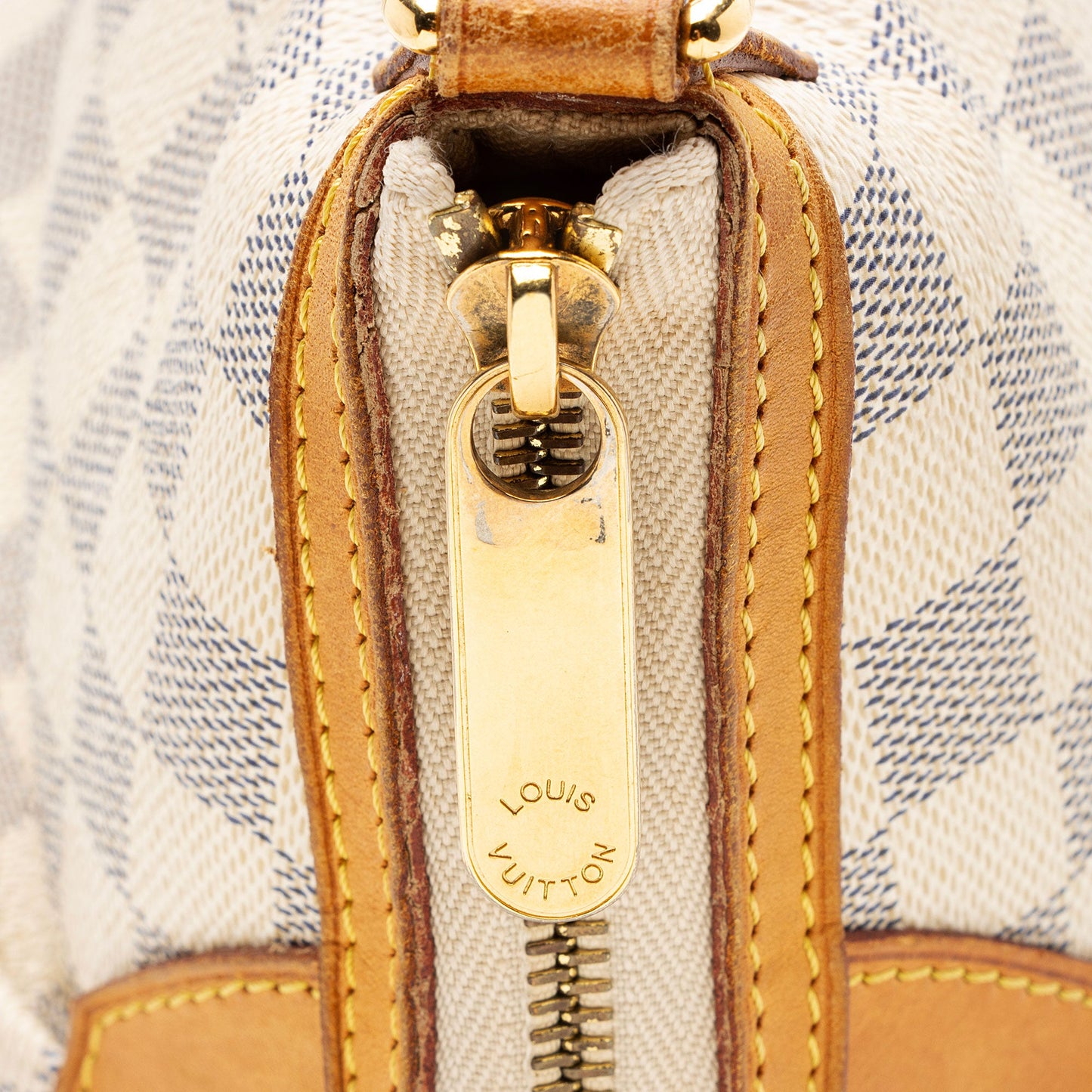 Louis Vuitton Damier Azur Siracusa PM Shoulder Bag