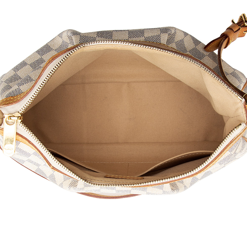 Louis Vuitton Damier Azur Siracusa PM Shoulder Bag (SHF-20012)