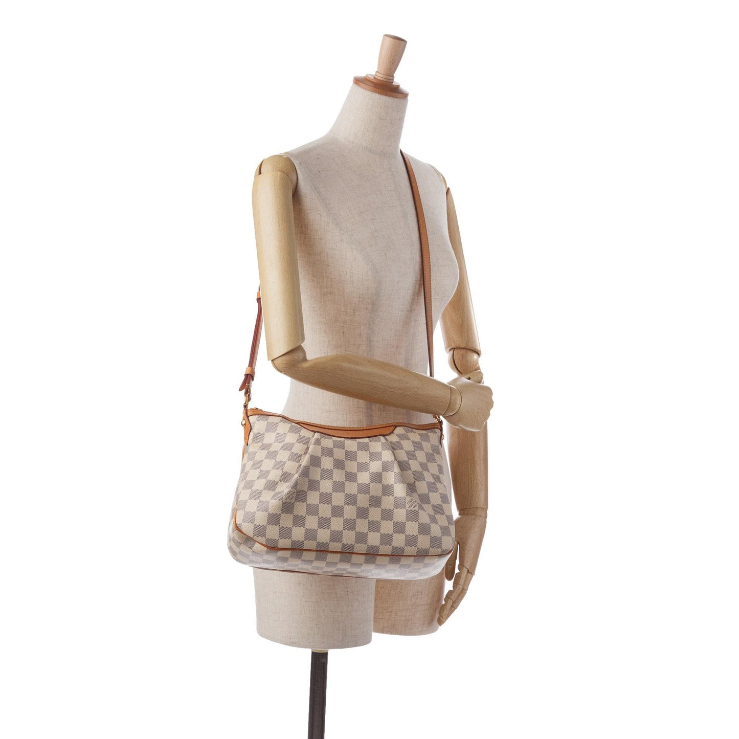 Louis Vuitton Damier Azur Siracusa PM (SHG-Yt2dIP)
