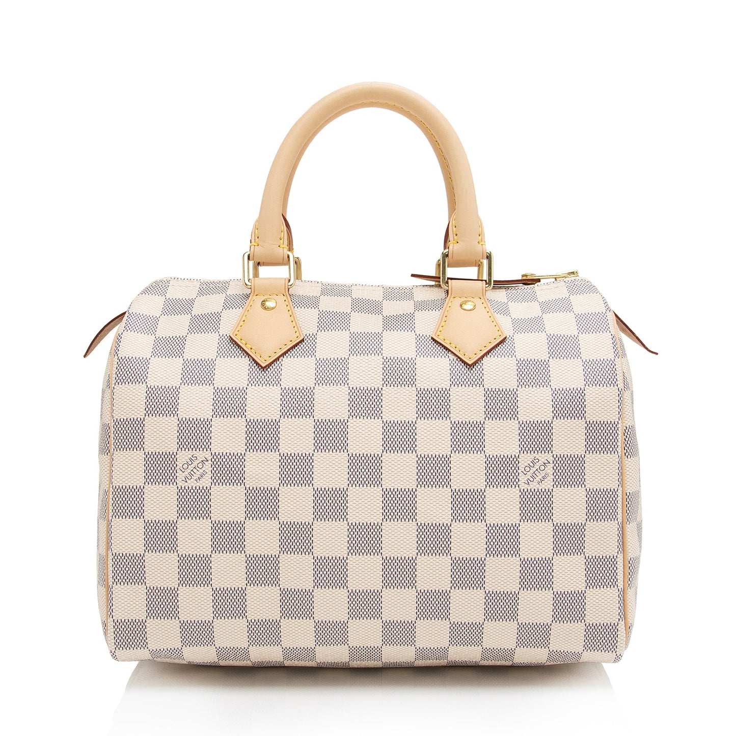 Louis Vuitton Damier Azur Speedy 25 Satchel (SHF-mICLk2)