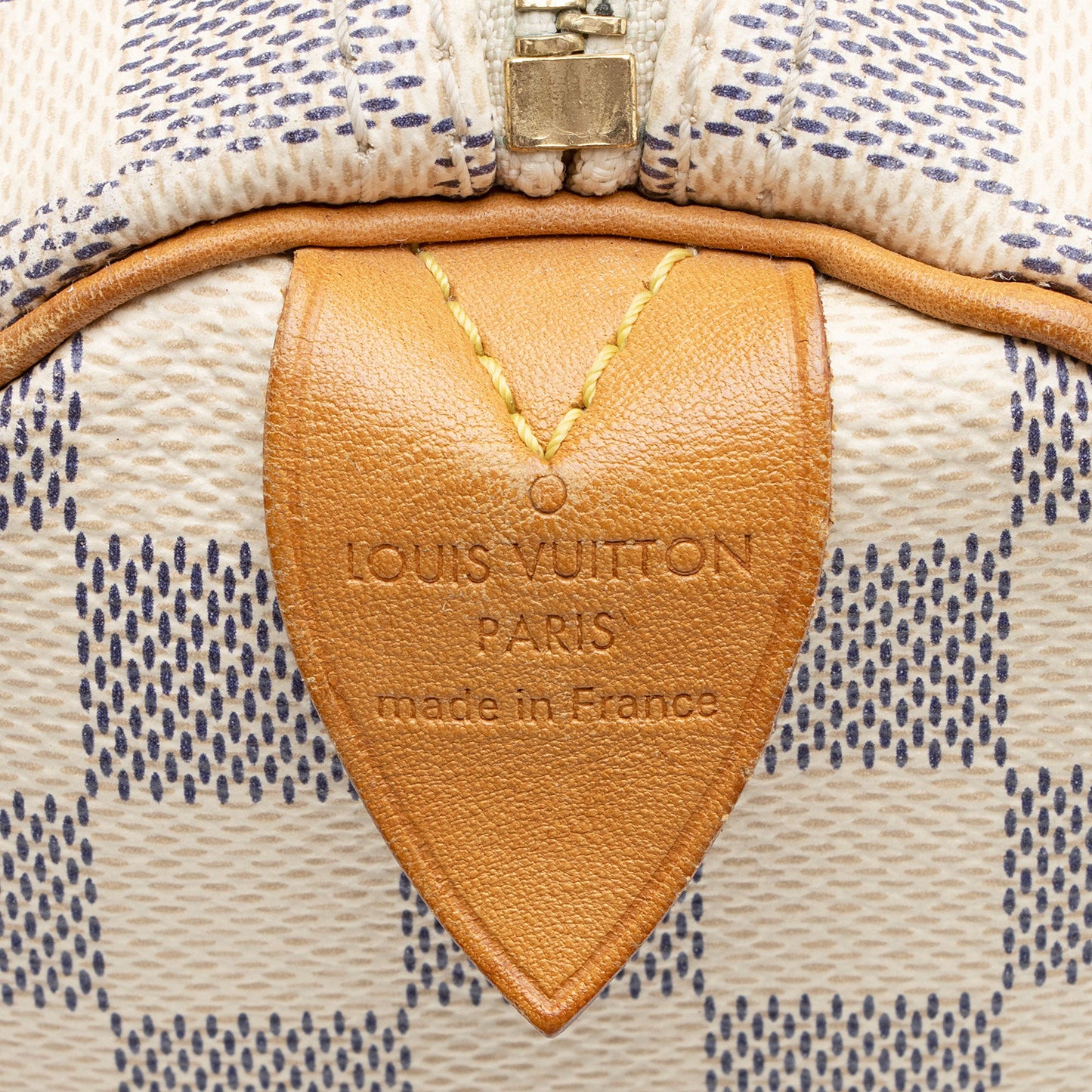 Louis Vuitton Damier Azur Speedy 25 Satchel
