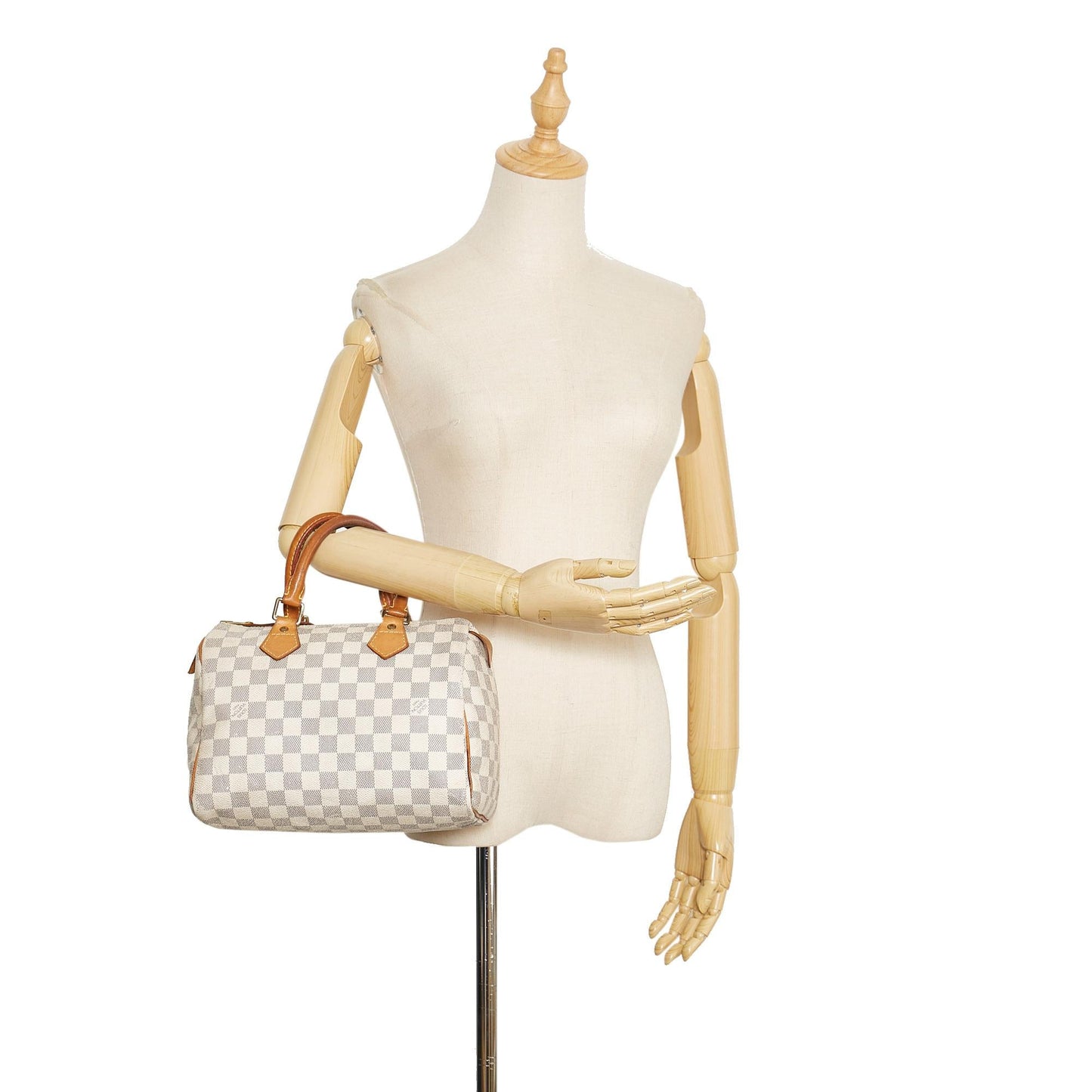Louis Vuitton Damier Azur Speedy 25 (SHG-35882)
