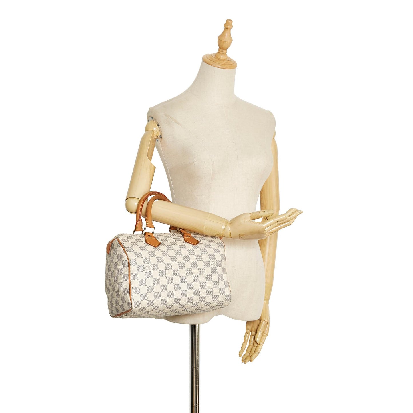Louis Vuitton Damier Azur Speedy 25 (SHG-JppebM)