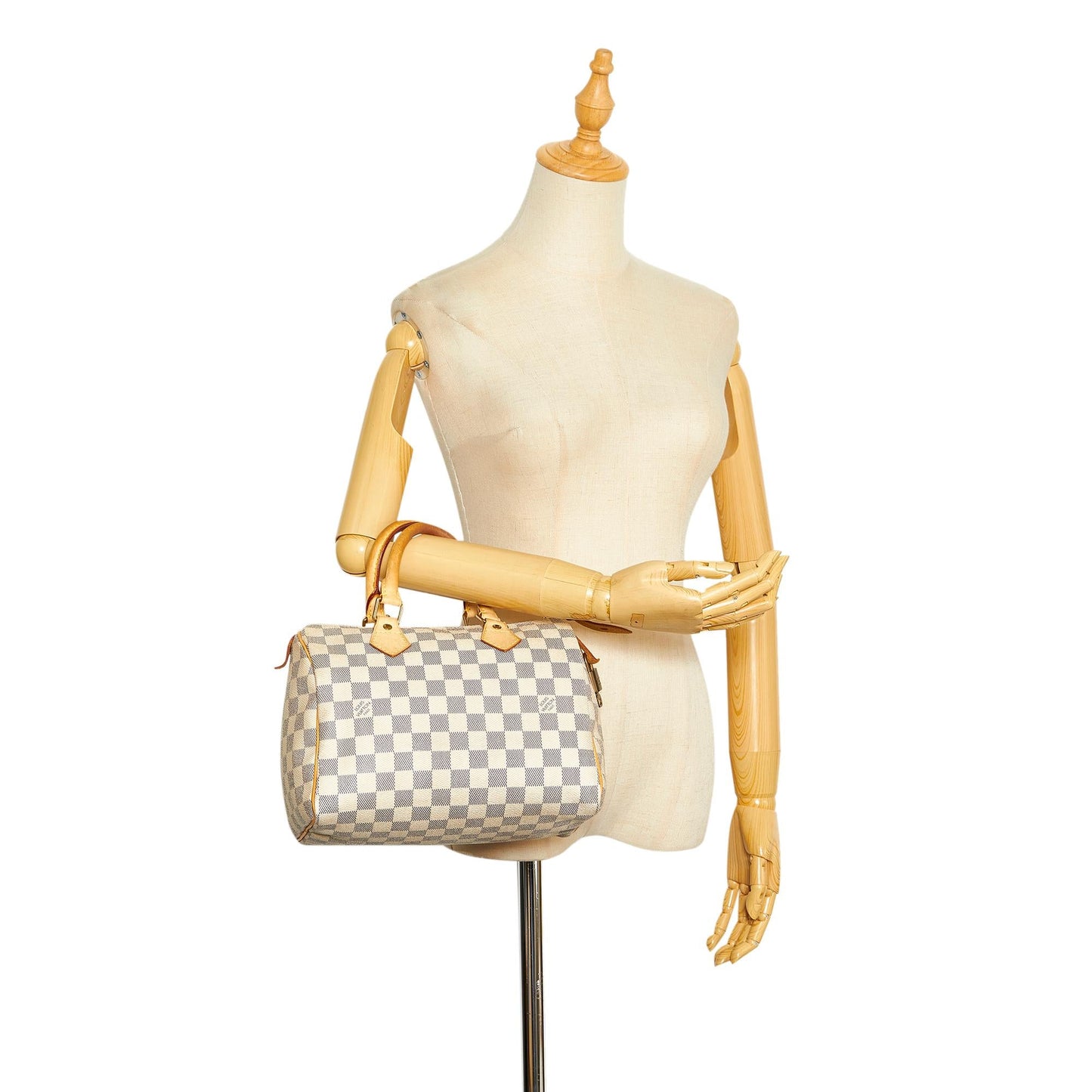Louis Vuitton Damier Azur Speedy 25 (SHG-5YeXvT)