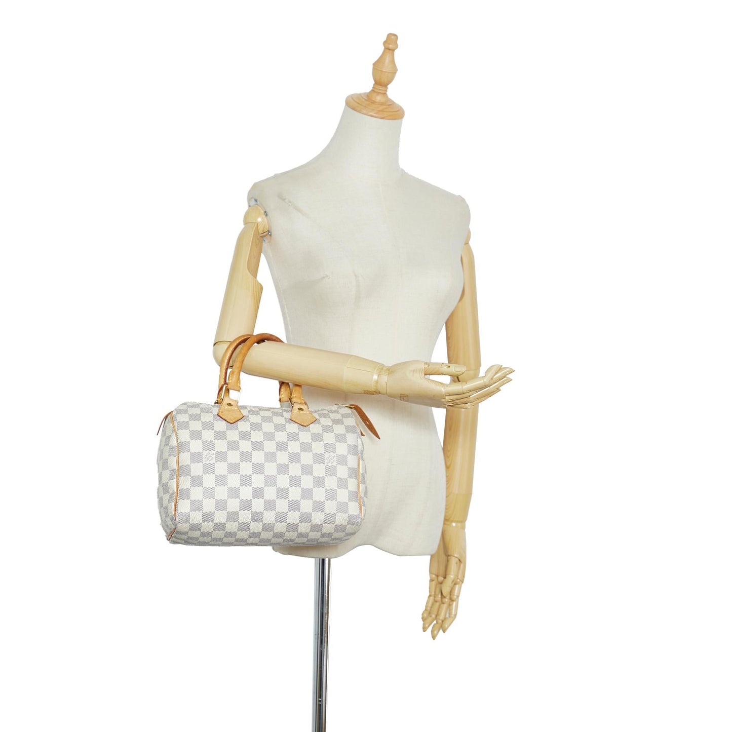 Louis Vuitton Damier Azur Speedy 25 (SHG-KDkuR2)