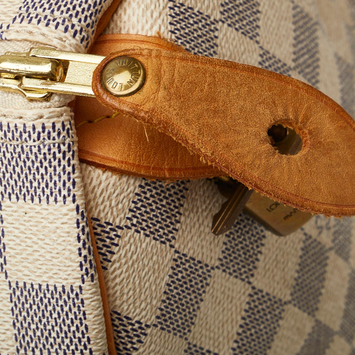 Louis Vuitton Damier Azur Speedy 25 (SHG-S3aoRC)