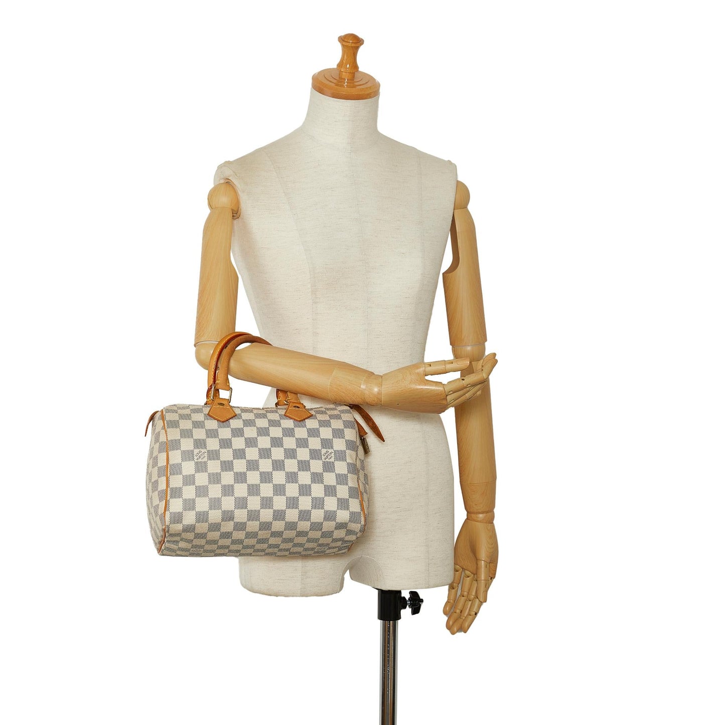 Louis Vuitton Damier Azur Speedy 25 (SHG-S3aoRC)