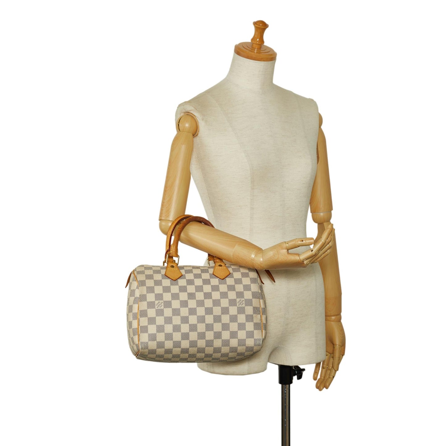 Louis Vuitton Damier Azur Speedy 25 (SHG-KohGaa)