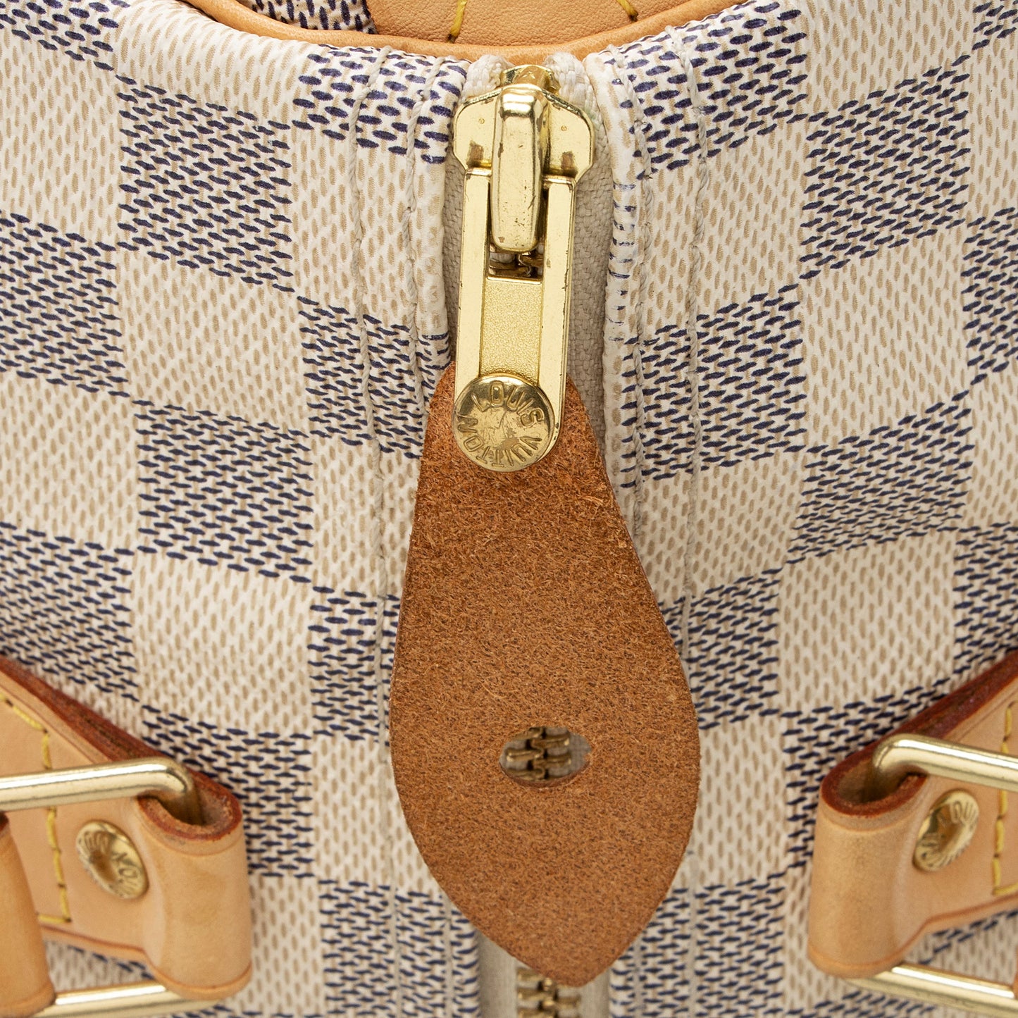 Louis Vuitton Damier Azur Speedy 30 Satchel (SHF-22278)
