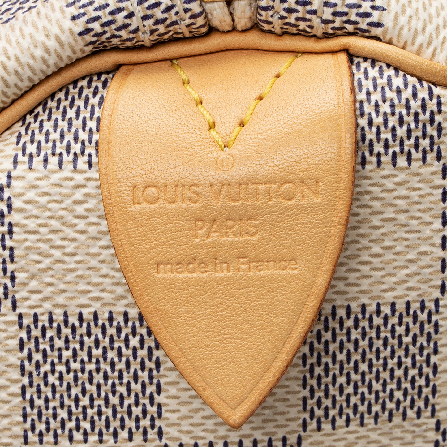 Louis Vuitton Damier Azur Speedy 30 Satchel (SHF-22278)