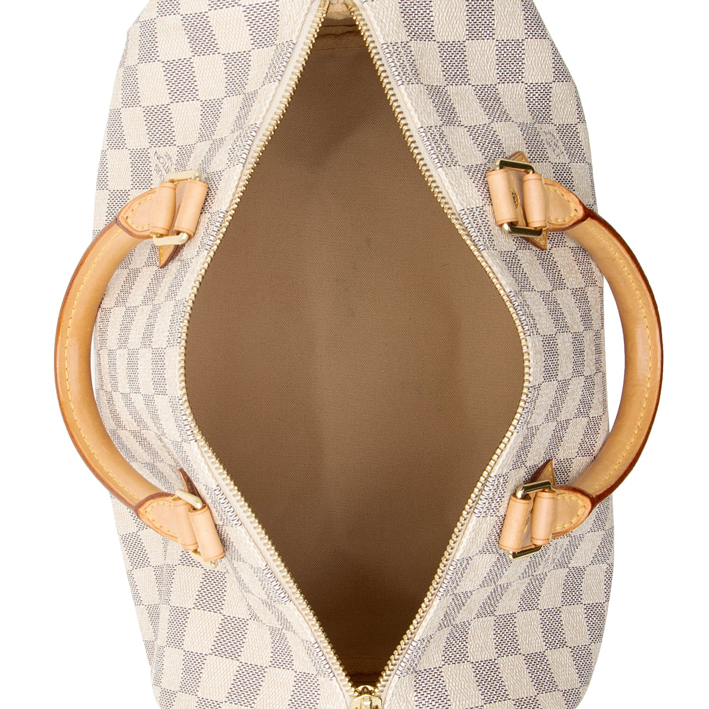 Louis Vuitton Damier Azur Speedy 30 Satchel (SHF-22328)