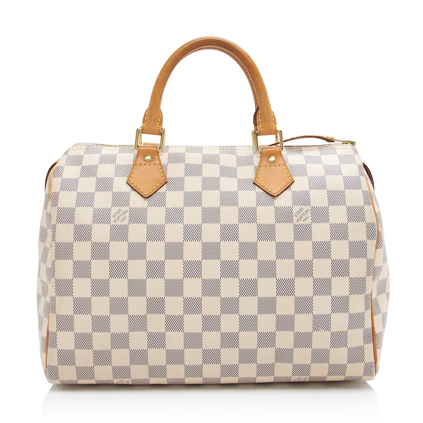 Louis Vuitton Damier Azur Speedy 30 Satchel (SHF-EJWajq)