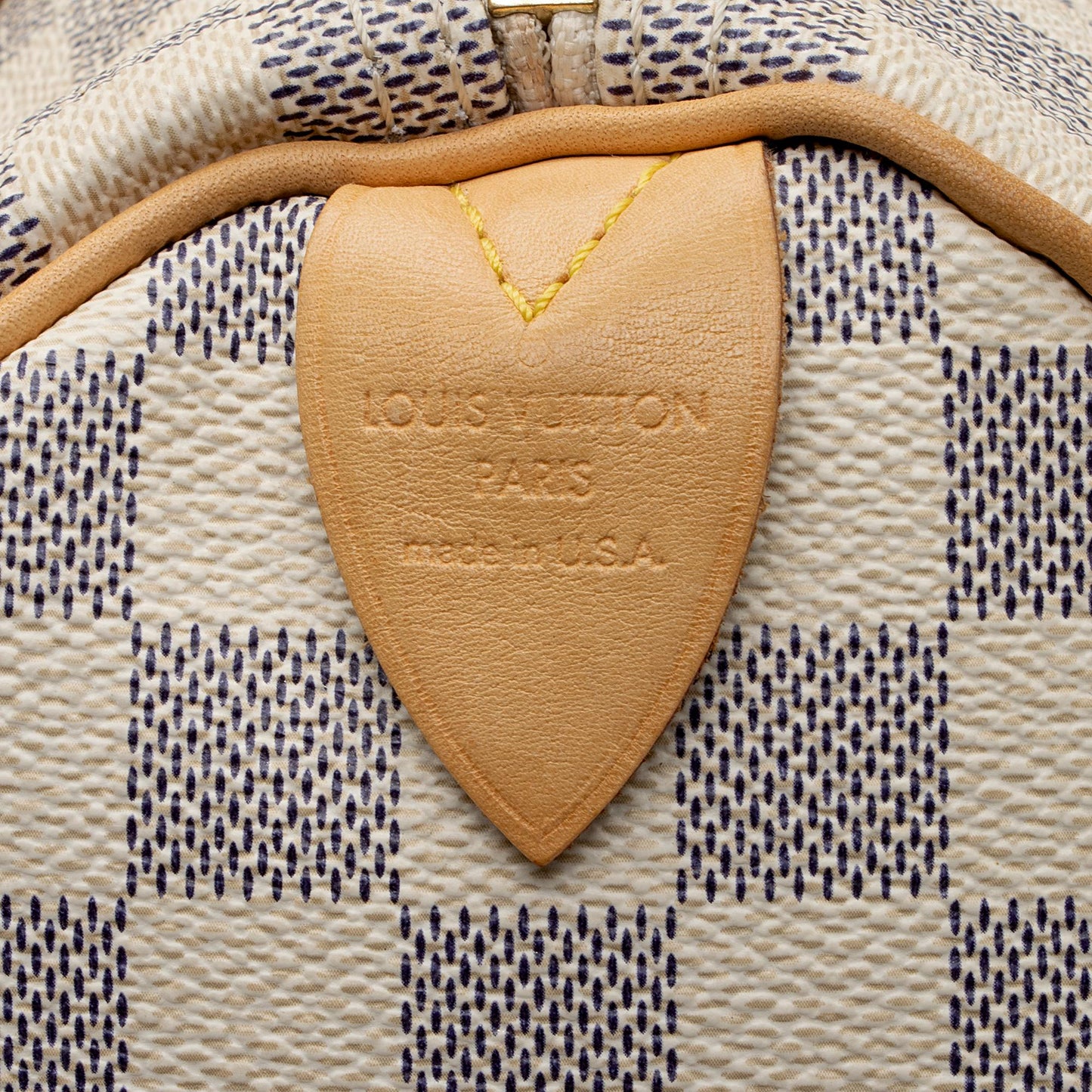 Louis Vuitton Damier Azur Speedy 30 Satchel (SHF-9hFguI)