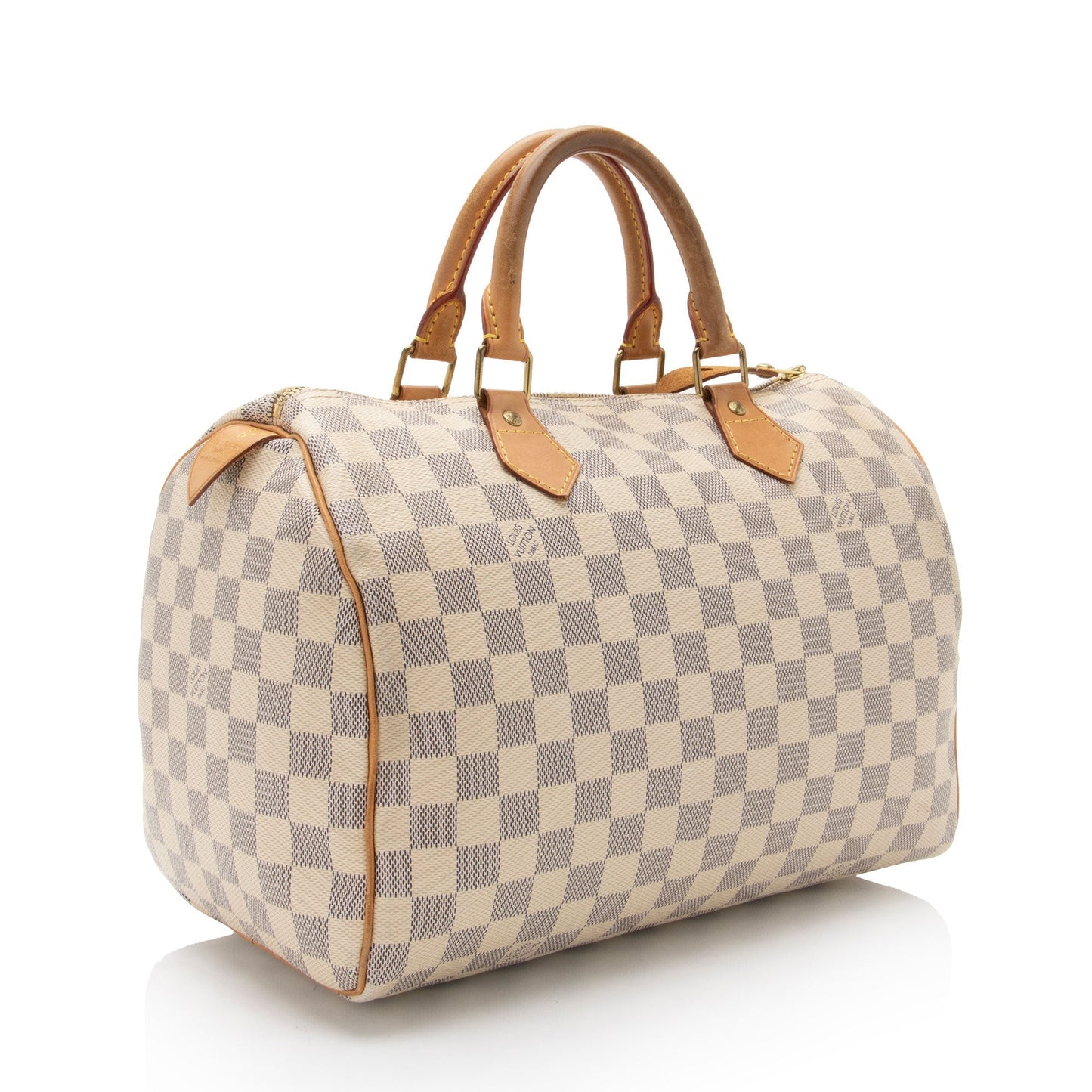 Louis Vuitton Damier Azur Speedy 30 Satchel (SHF-qafYSo)