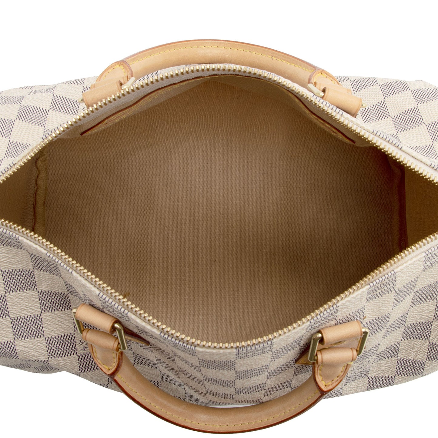 Louis Vuitton Damier Azur Speedy 30 Satchel (SHF-hK0BKQ)