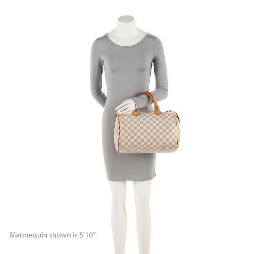 Louis Vuitton Damier Azur Speedy 30 Satchel (SHF-hK0BKQ)