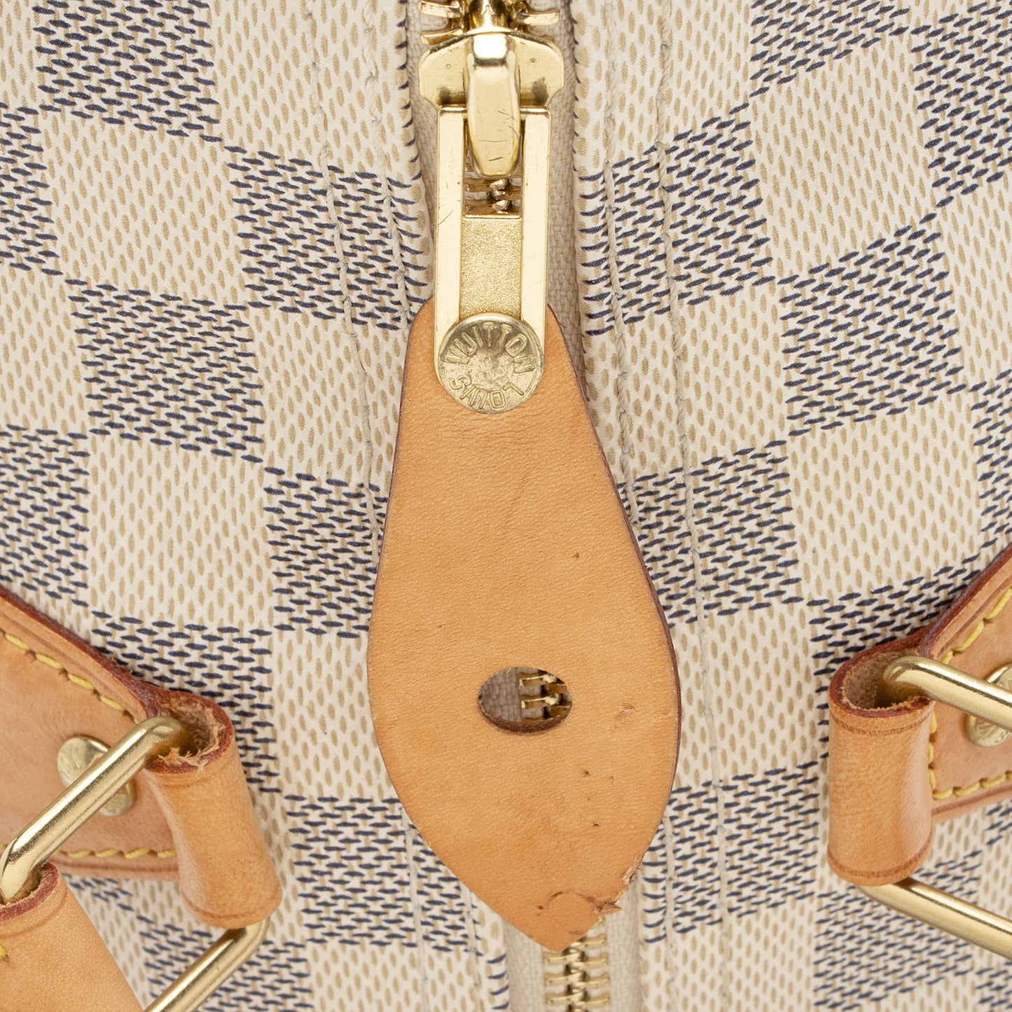 Louis Vuitton Damier Azur Speedy 30 Satchel (SHF-EEbbxa)