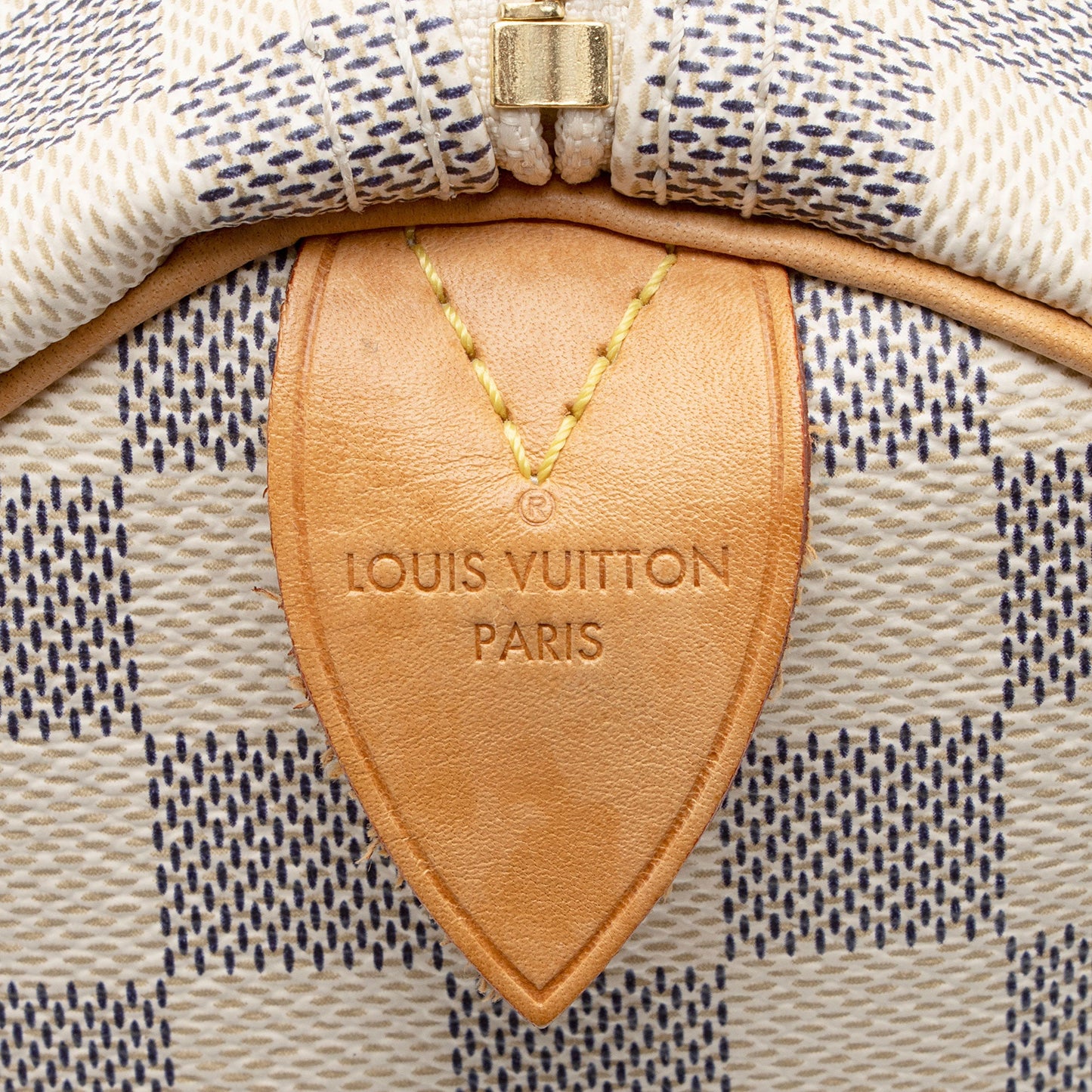 Louis Vuitton Damier Azur Speedy 30 Satchel (SHF-EEbbxa)