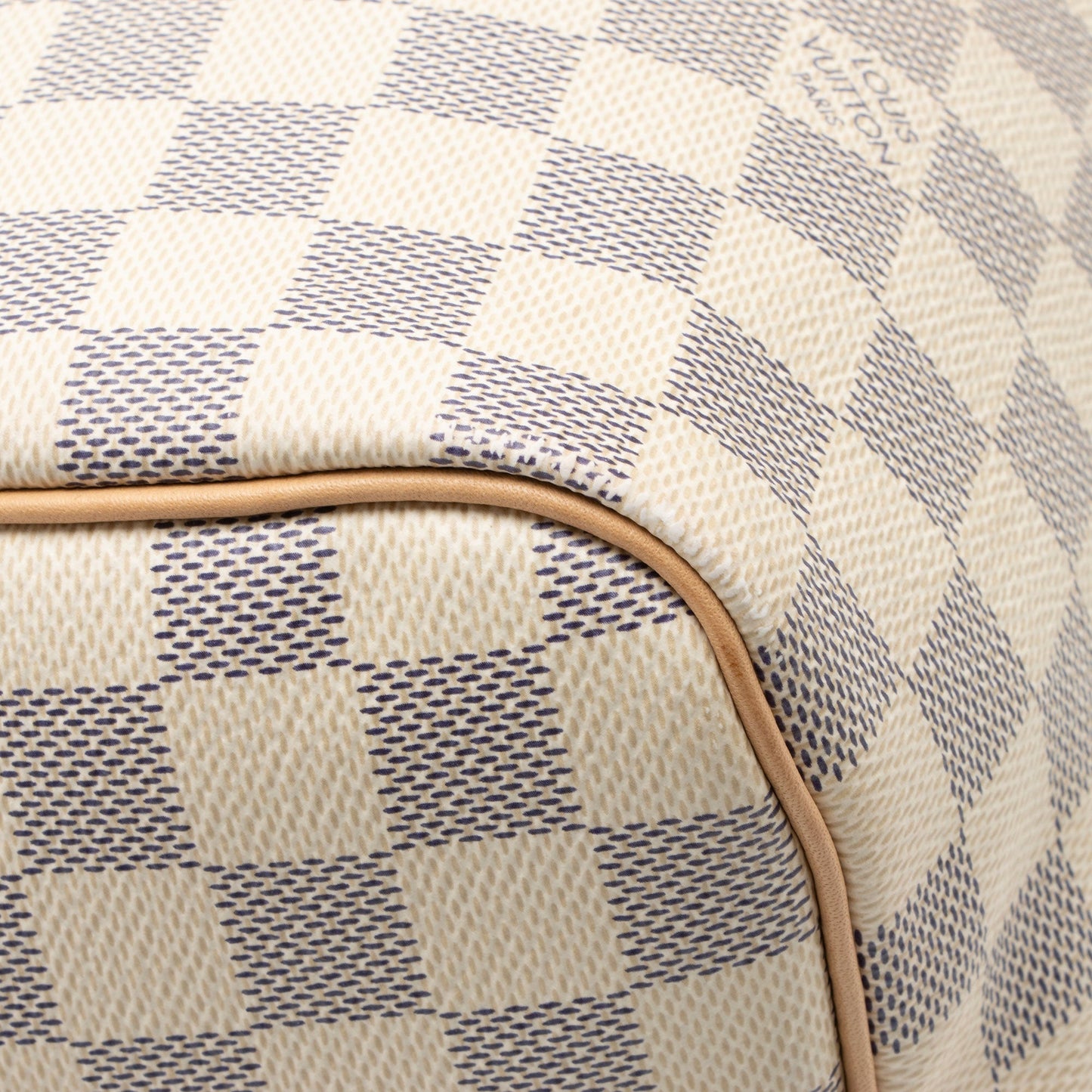 Louis Vuitton Damier Azur Speedy 30 Satchel
