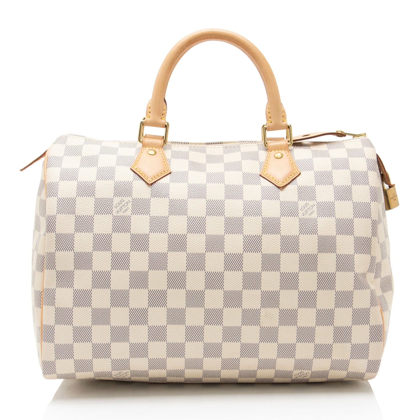 Louis Vuitton Damier Azur Speedy 30 Satchel