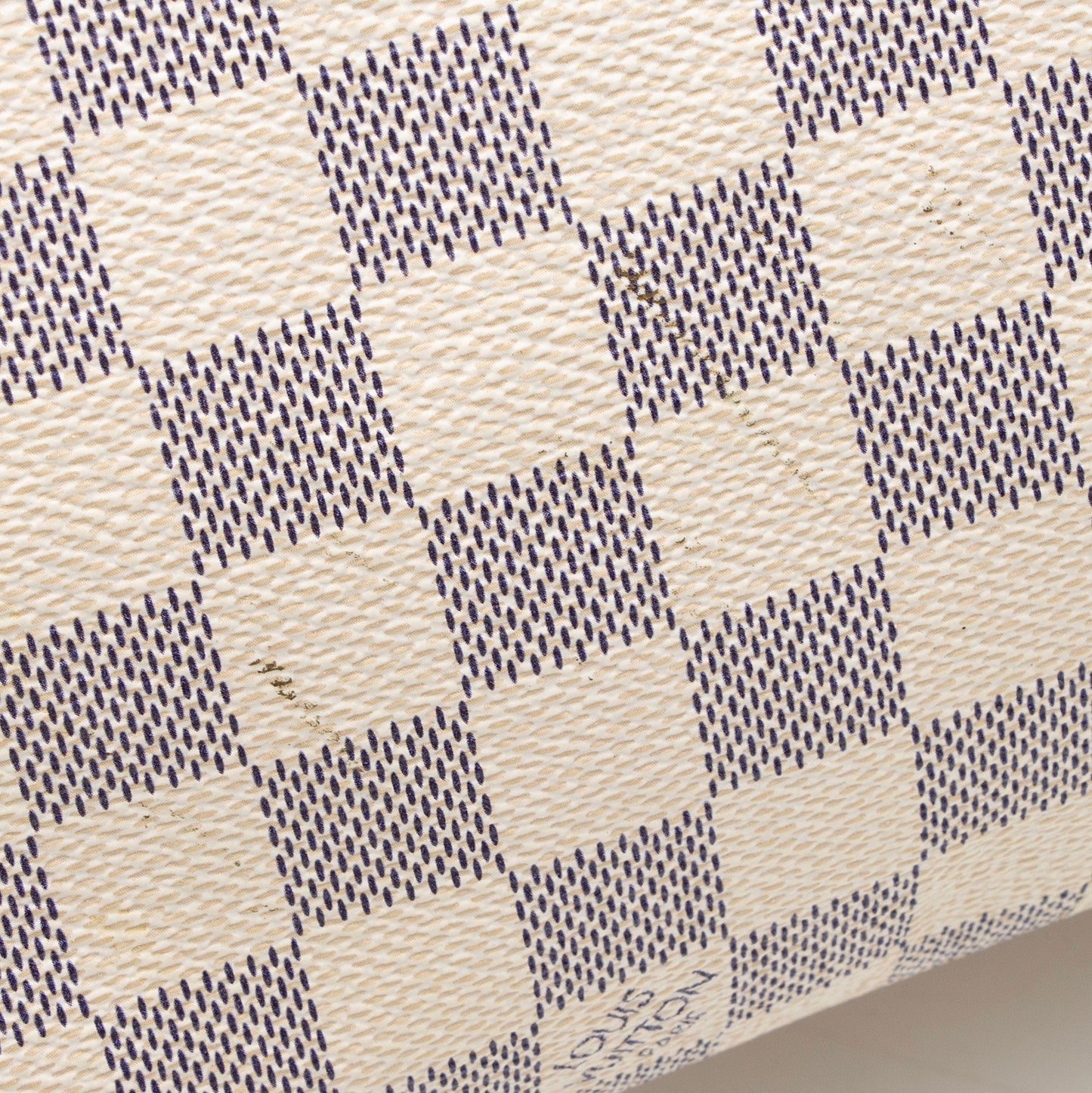 Louis Vuitton Damier Azur Speedy 30 Satchel
