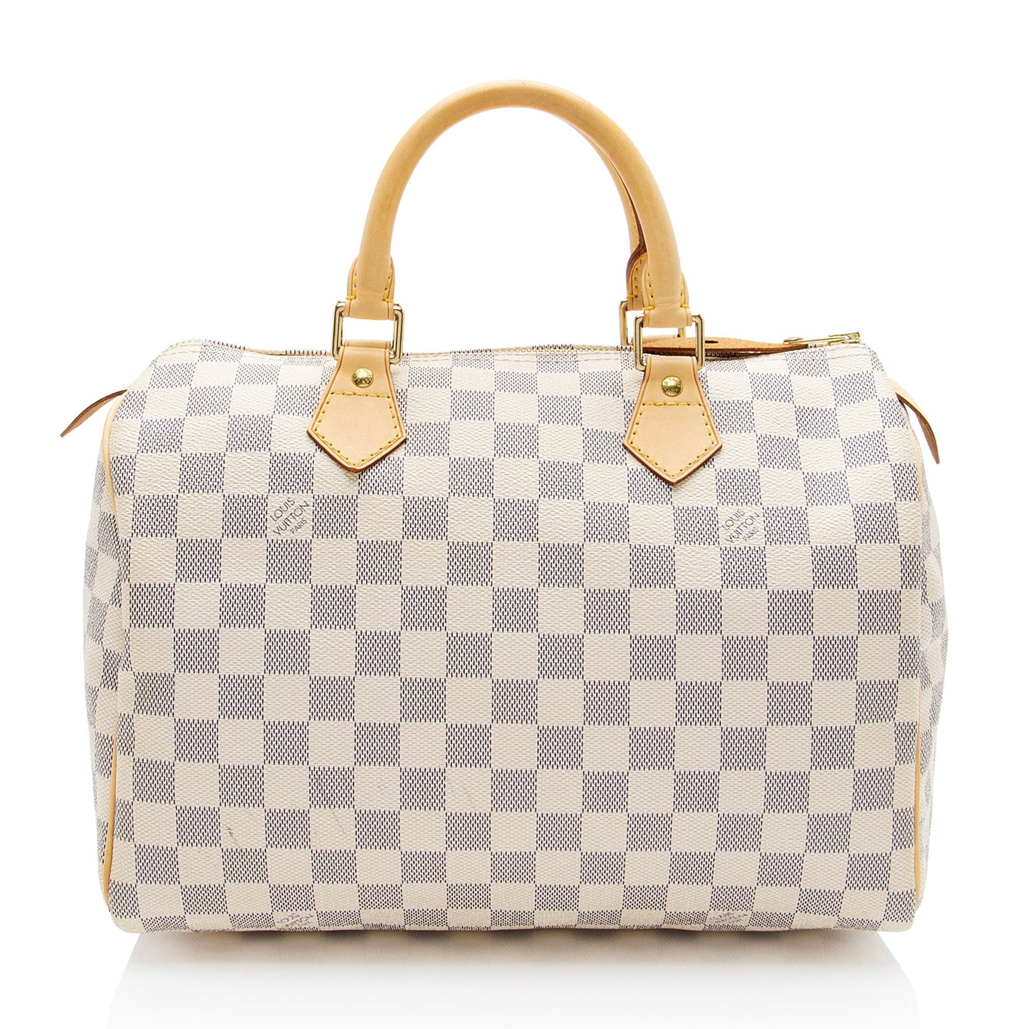 Louis Vuitton Damier Azur Speedy 30 Satchel