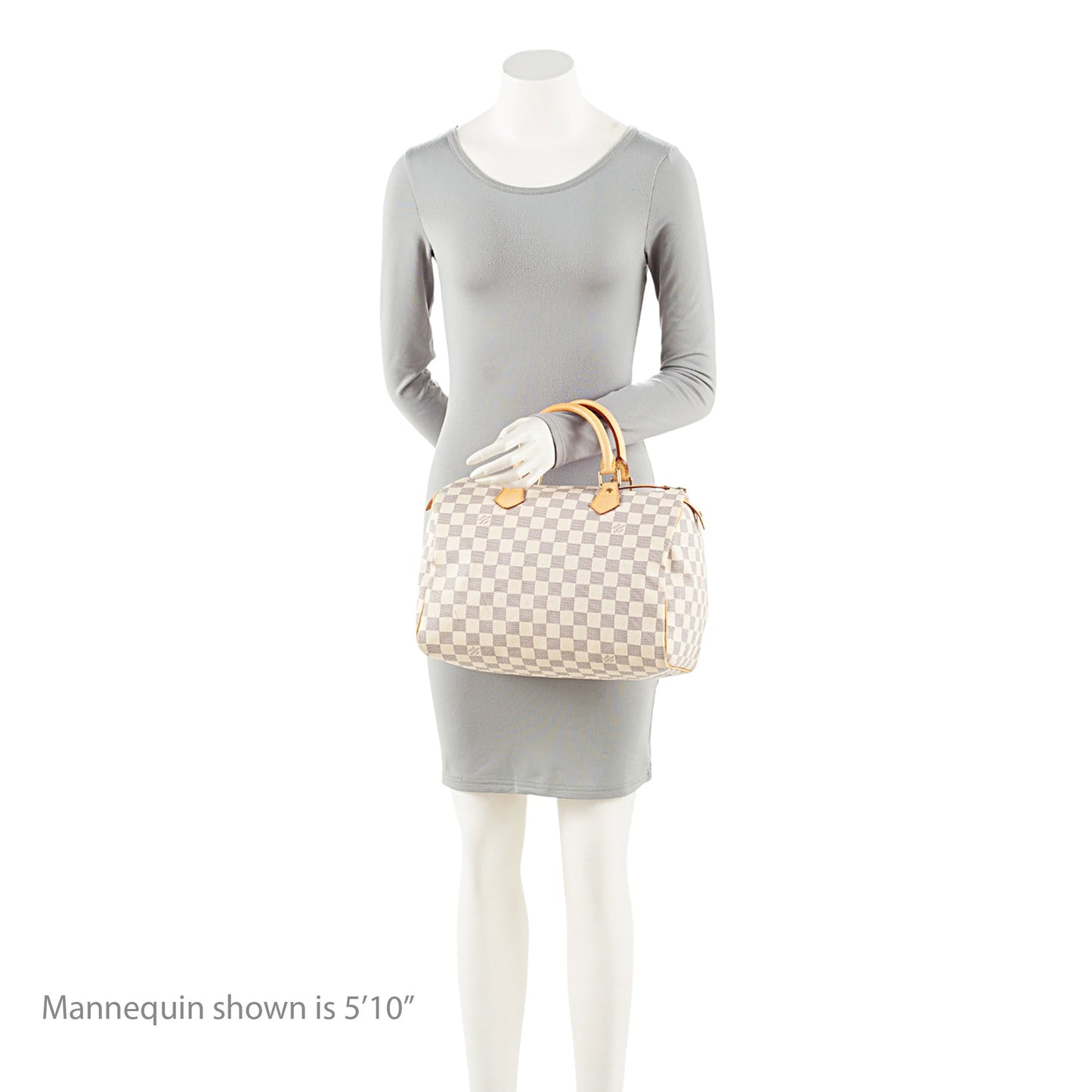 Louis Vuitton Damier Azur Speedy 30 Satchel