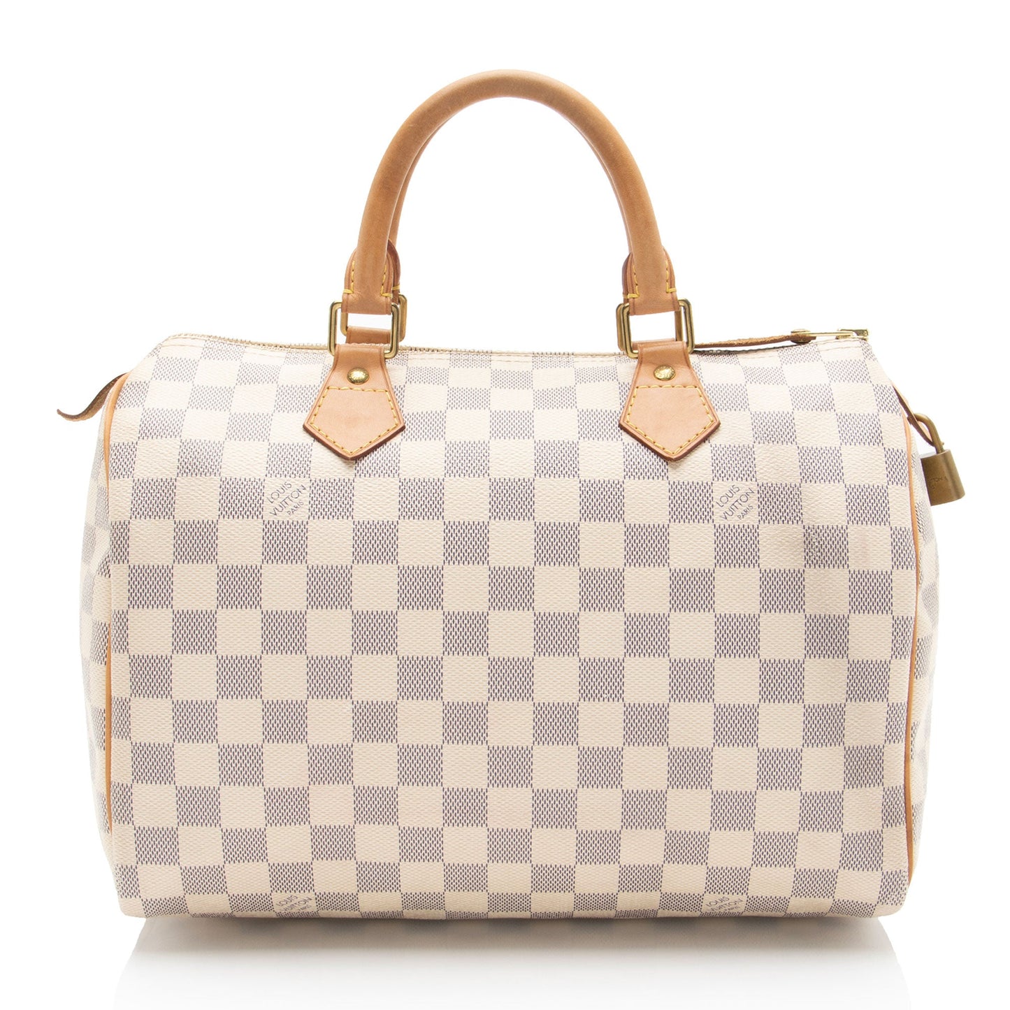 Louis Vuitton Damier Azur Speedy 30 Satchel