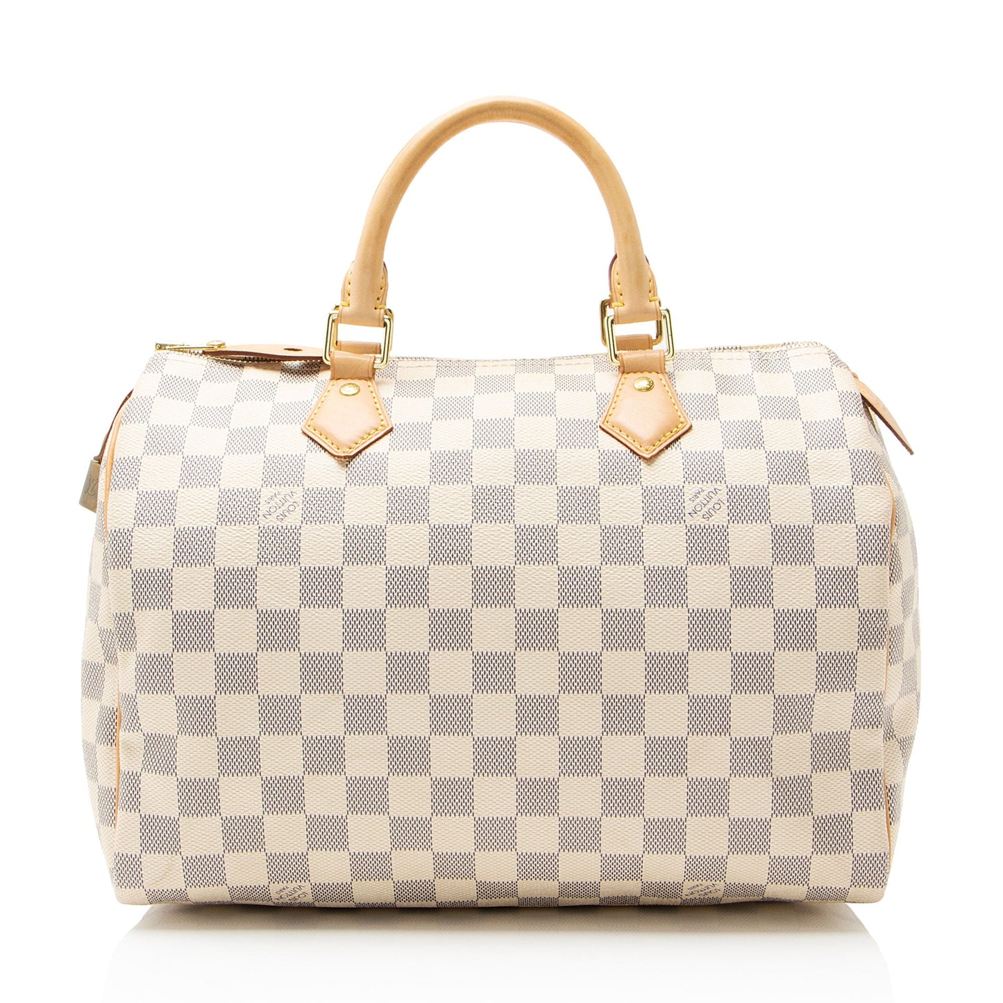 Louis Vuitton Damier Azur Speedy 30 Satchel