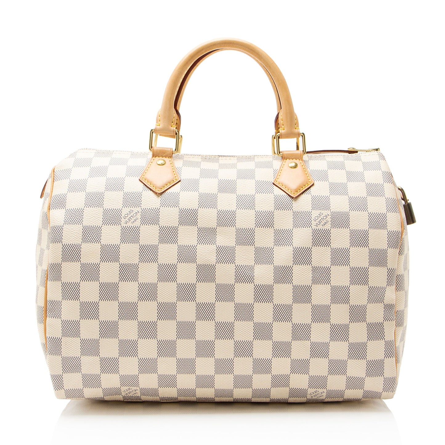 Louis Vuitton Damier Azur Speedy 30 Satchel