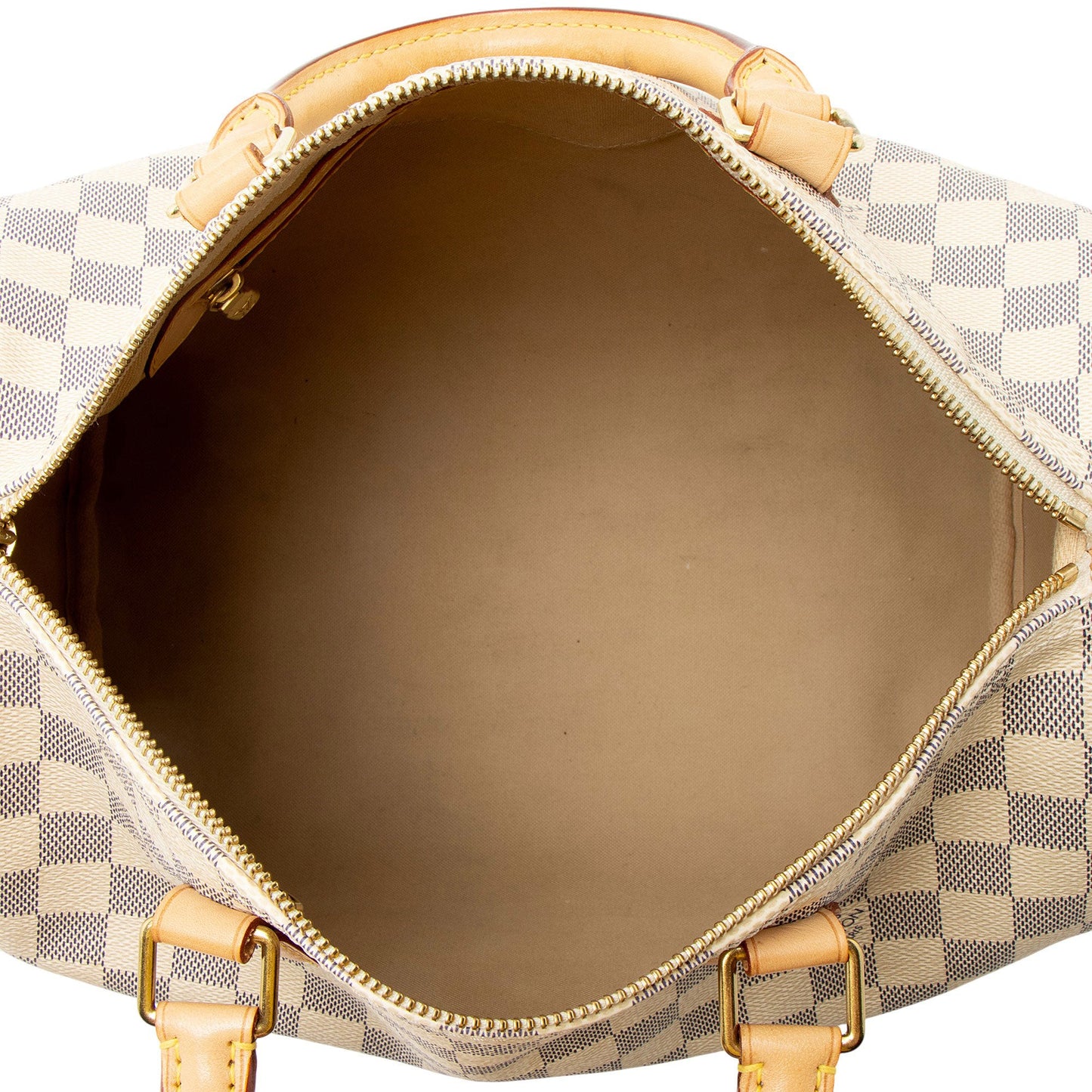 Louis Vuitton Damier Azur Speedy 30 Satchel
