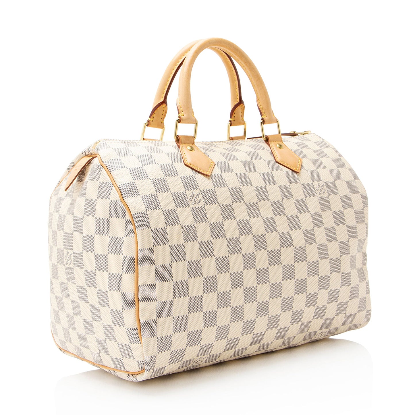 Louis Vuitton Damier Azur Speedy 30 Satchel