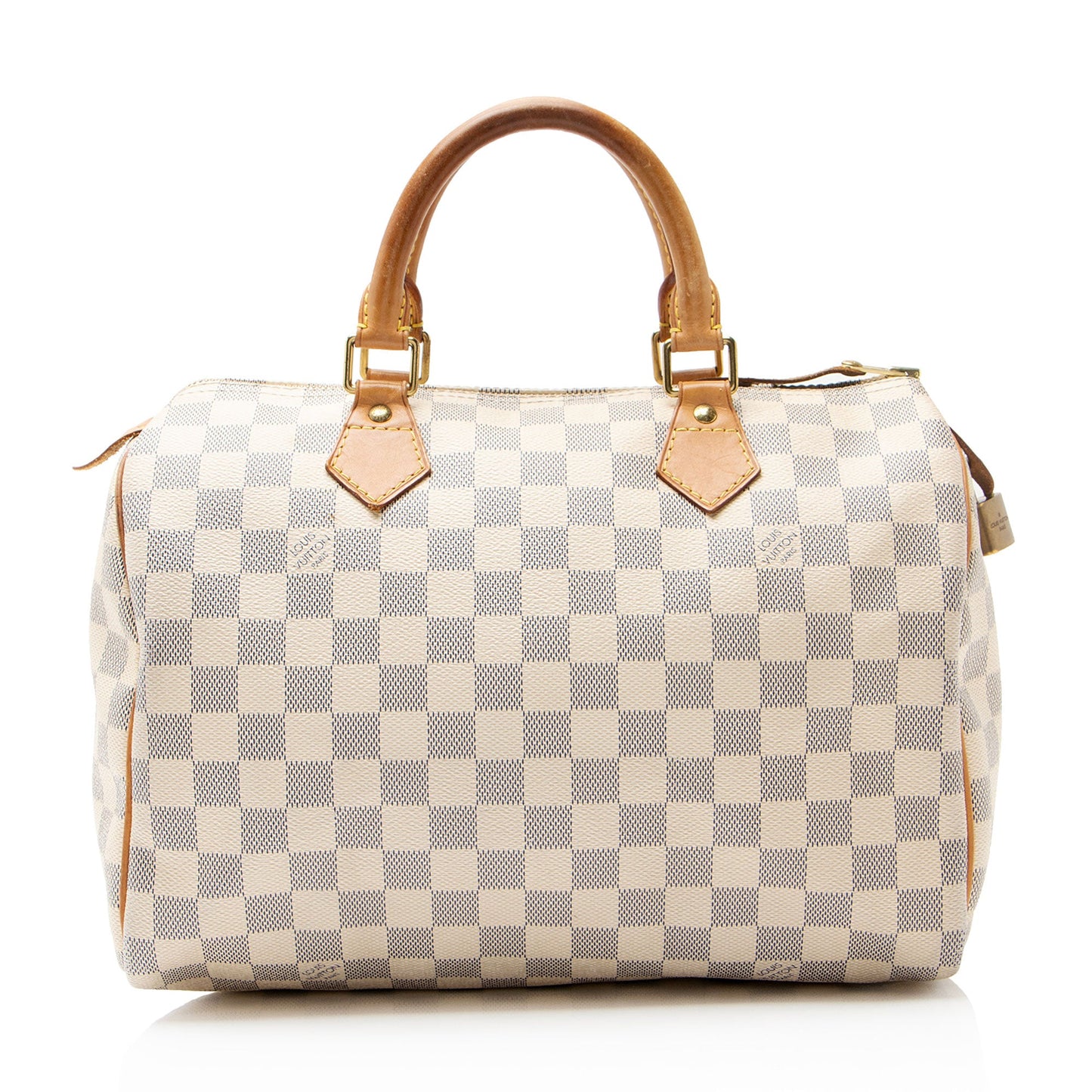 Louis Vuitton Damier Azur Speedy 30 Satchel
