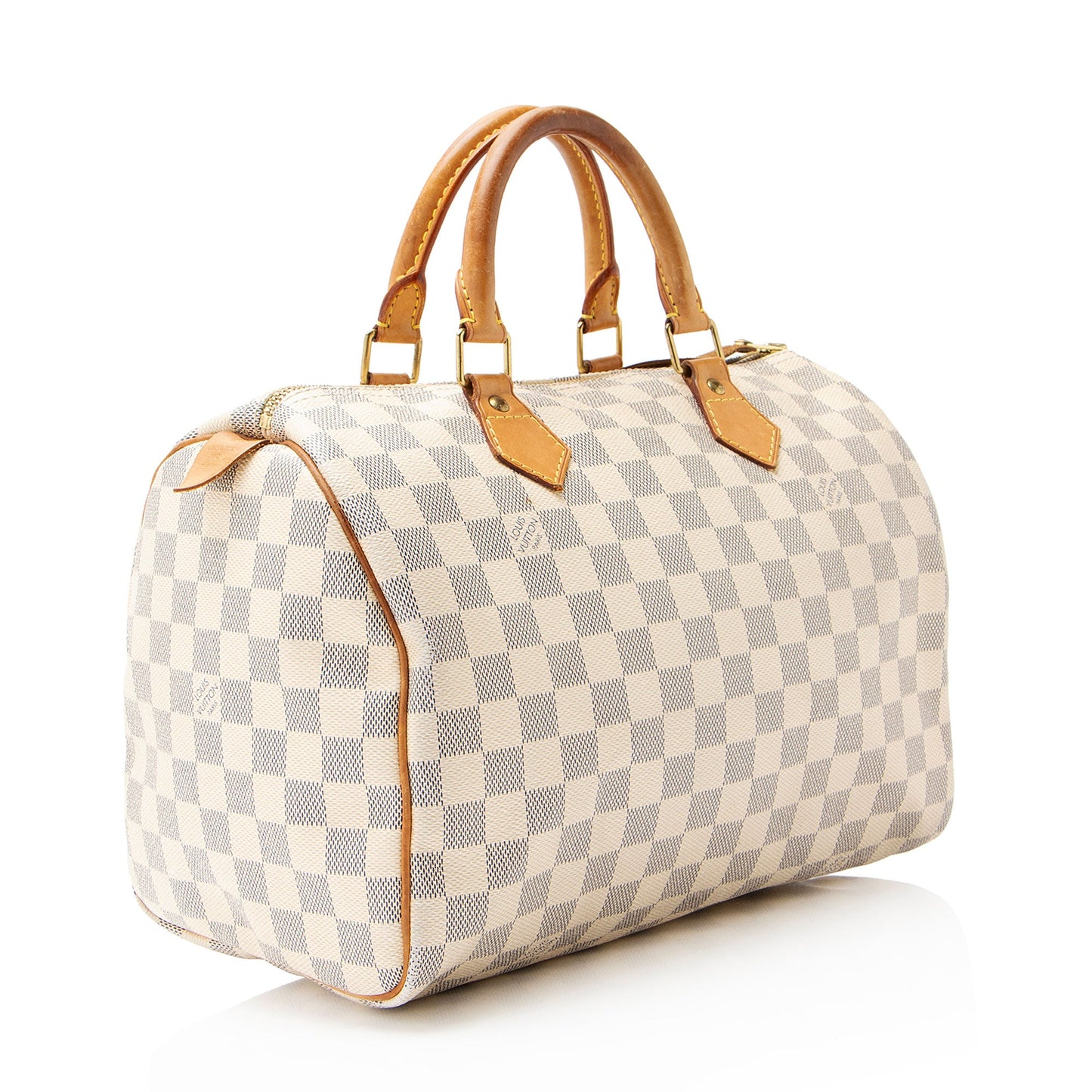 Louis Vuitton Damier Azur Speedy 30 Satchel