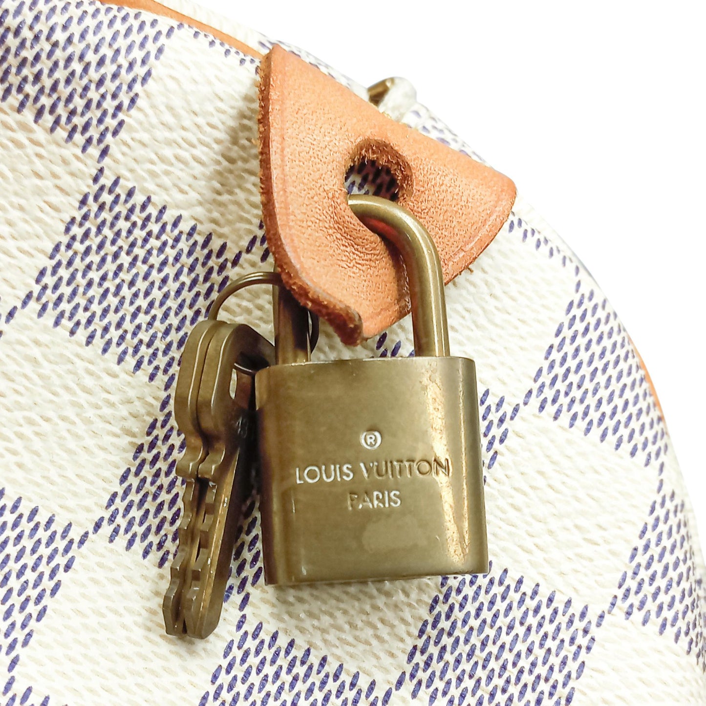 Louis Vuitton Damier Azur Speedy 30 (SHG-35173)