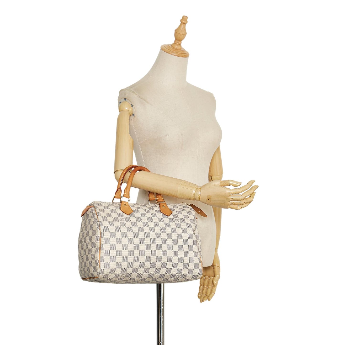 Louis Vuitton Damier Azur Speedy 30 (SHG-35562)