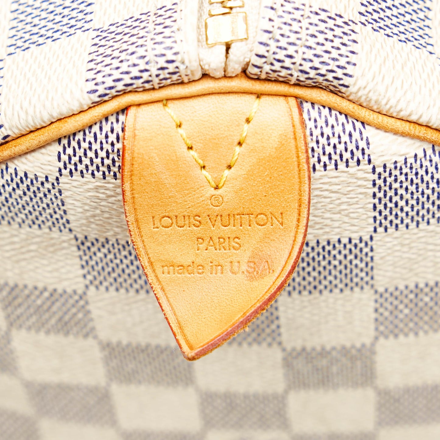 Louis Vuitton Damier Azur Speedy 30 (SHG-36530)