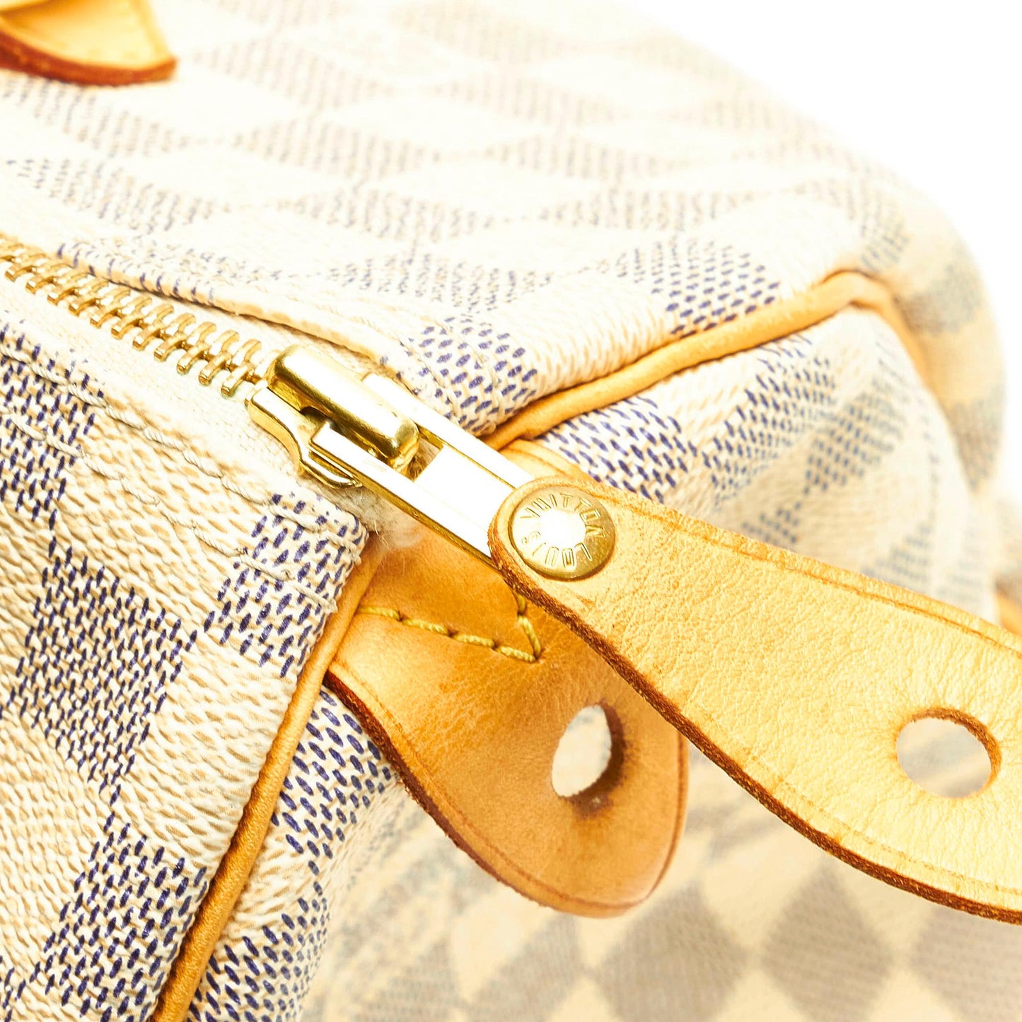 Louis Vuitton Damier Azur Speedy 30 (SHG-37413)