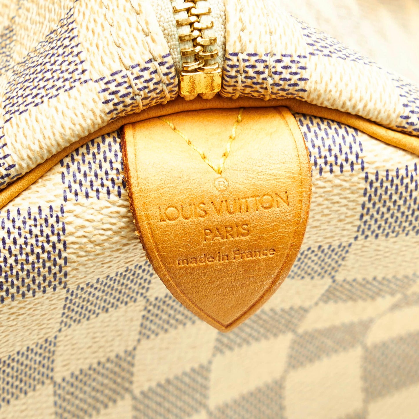Louis Vuitton Damier Azur Speedy 30 (SHG-37413)
