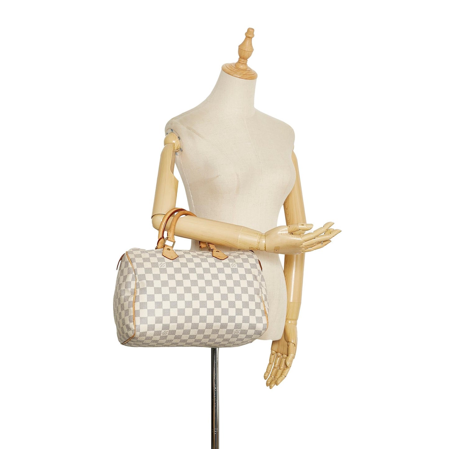 Louis Vuitton Damier Azur Speedy 30 (SHG-37849)