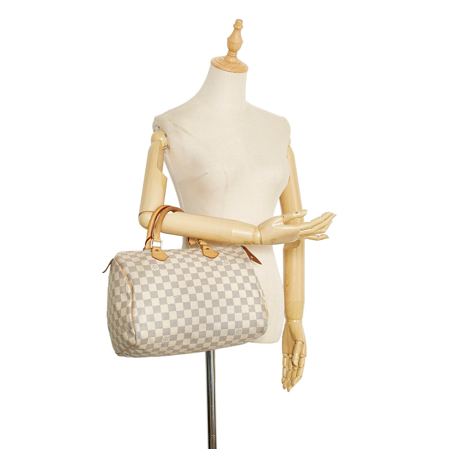 Louis Vuitton Damier Azur Speedy 30 (SHG-LzZcY4)