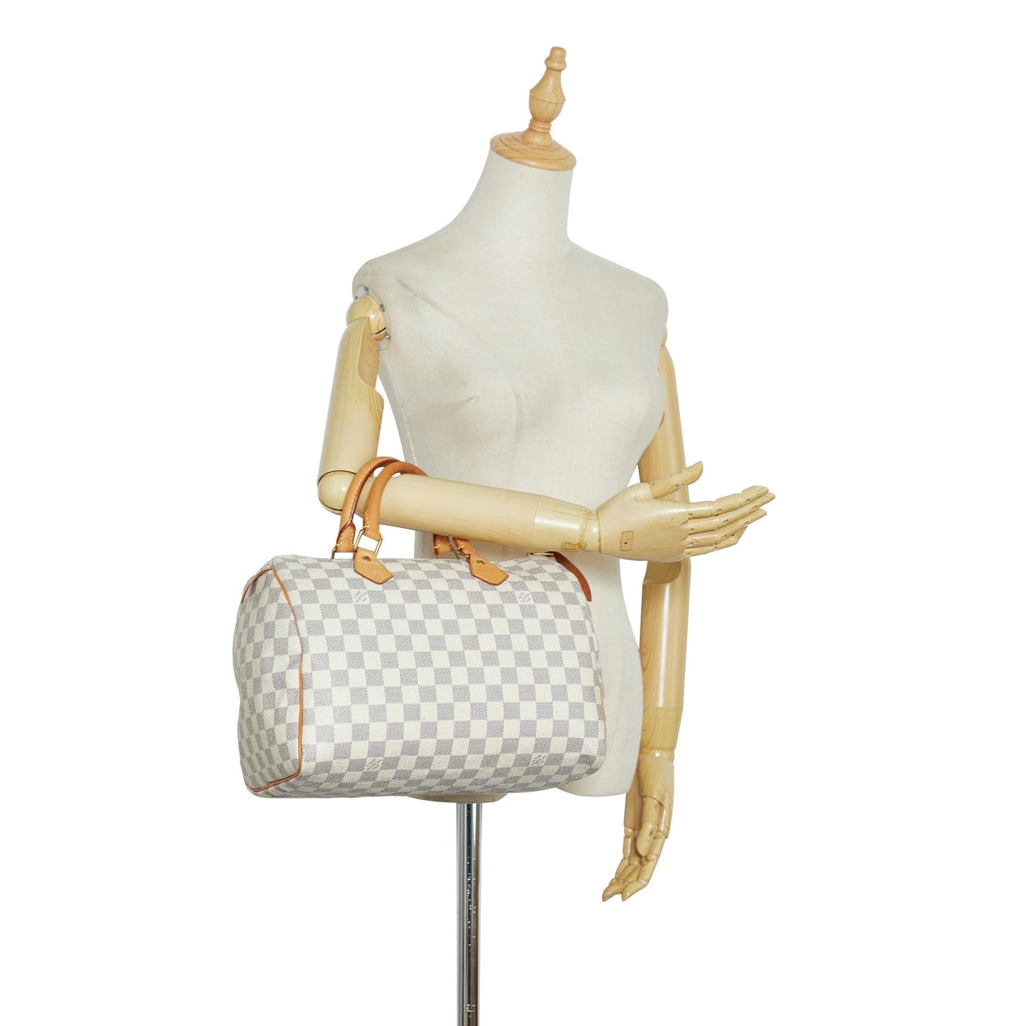 Louis Vuitton Damier Azur Speedy 30 (SHG-HUrC3l)