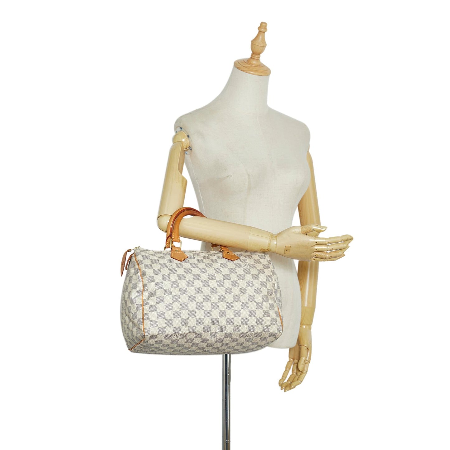 Louis Vuitton Damier Azur Speedy 30 (SHG-1XgZWR)