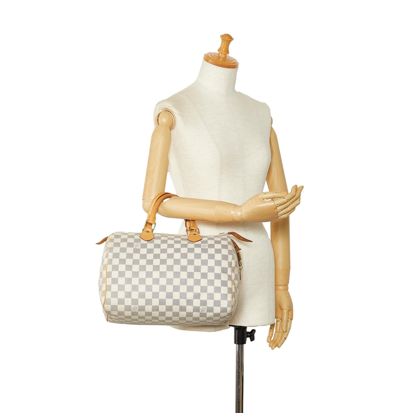 Louis Vuitton Damier Azur Speedy 30 (SHG-vR3YU9)