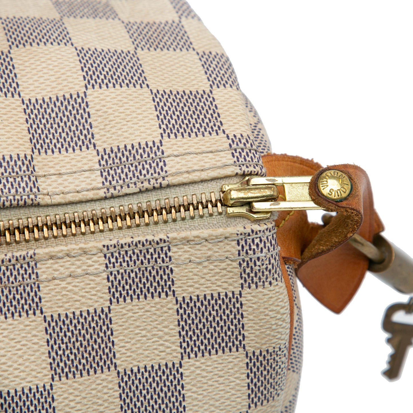 Louis Vuitton Damier Azur Speedy 30 (SHG-VRFINs)