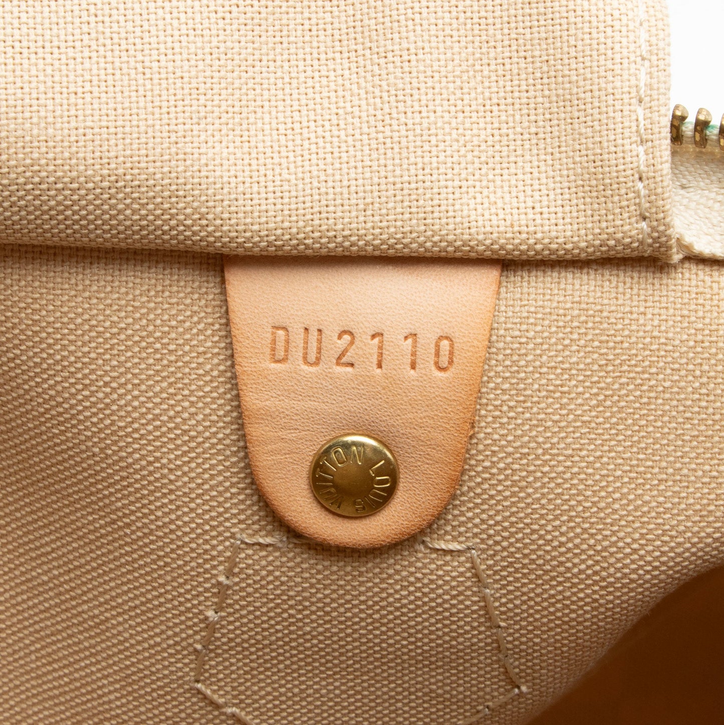 Louis Vuitton Damier Azur Speedy 35 Satchel (SHF-LBu6mk)