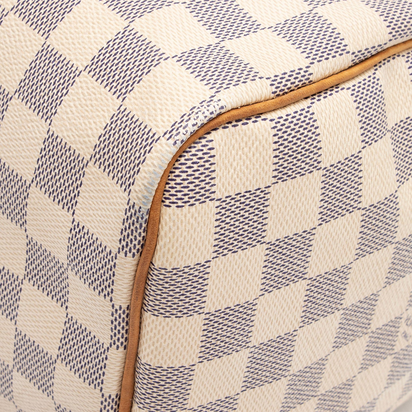 Louis Vuitton Damier Azur Speedy 35 Satchel (SHF-9Vy8ov)