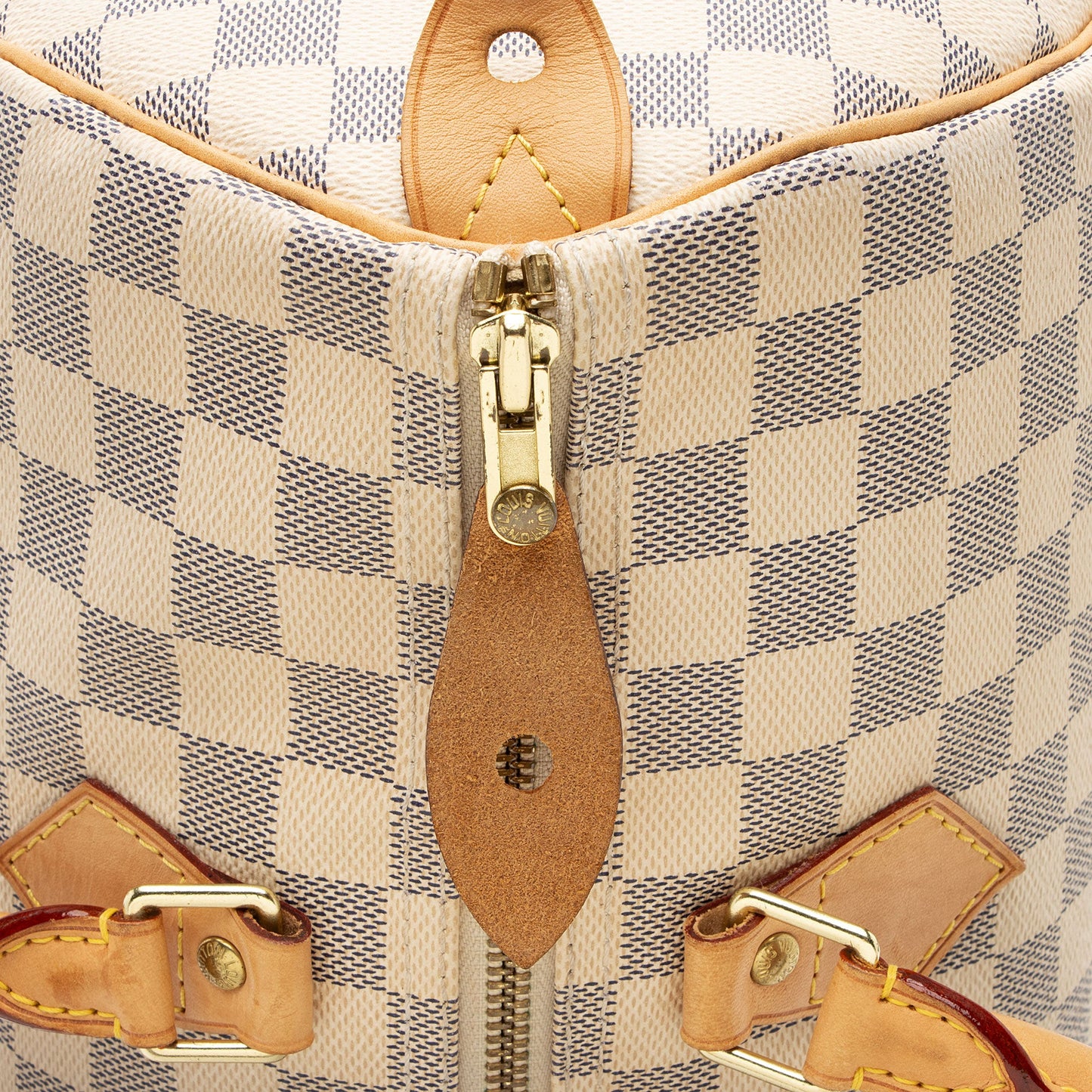 Louis Vuitton Damier Azur Speedy 35 Satchel