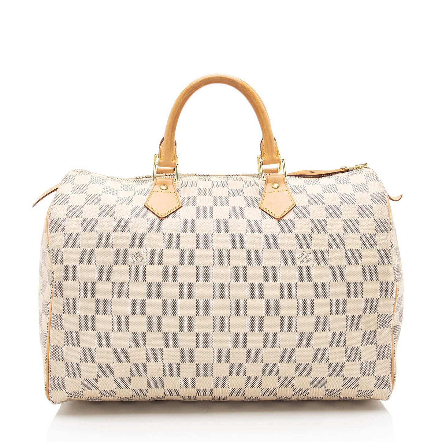 Louis Vuitton Damier Azur Speedy 35 Satchel