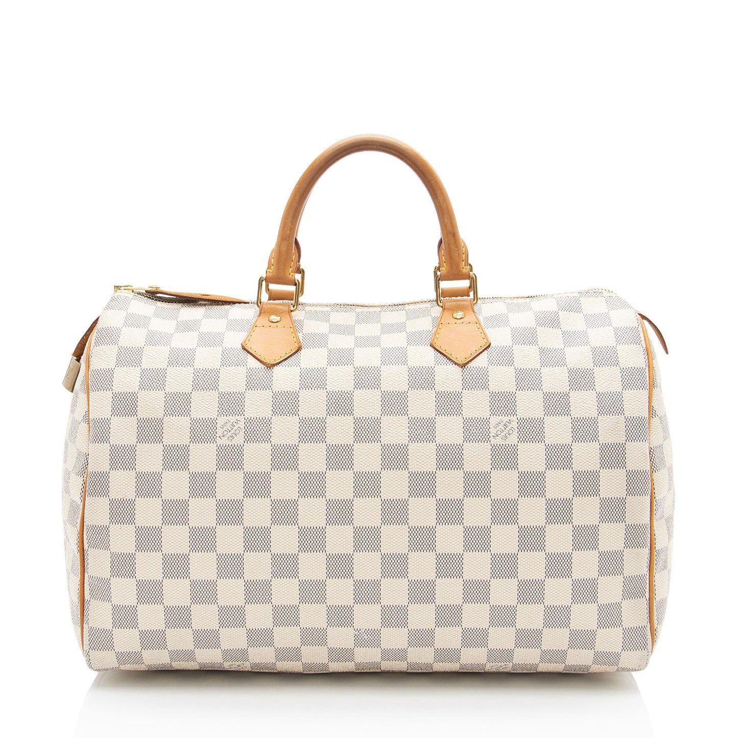 Louis Vuitton Damier Azur Speedy 35 Satchel